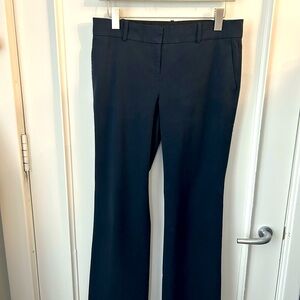 Ann Taylor navy trouser pant in seasonless stretch